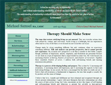 Tablet Screenshot of michaelsamsel.com